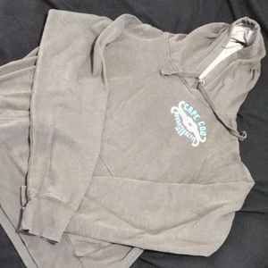 Gray Cap Cod hoodie